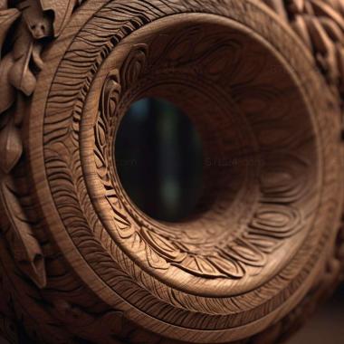 Patterns and decorations stl macro lens 3 3d model